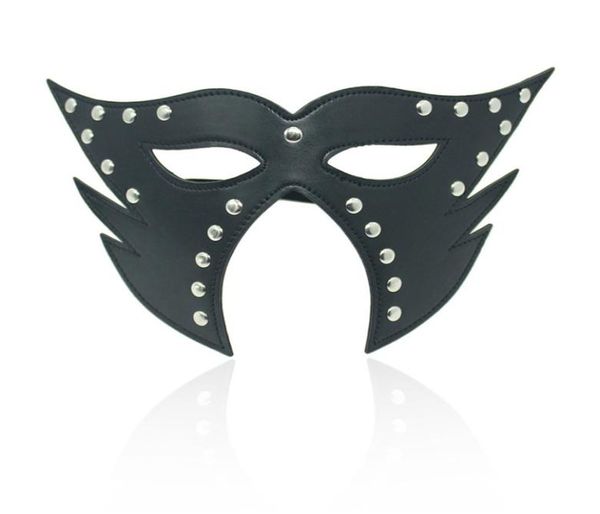 Masque pour les yeux pour jeux sexuels pour adultes, noir SM, utilisation des yeux bandés, flirt sexuel, pour Cosplay Party6876972
