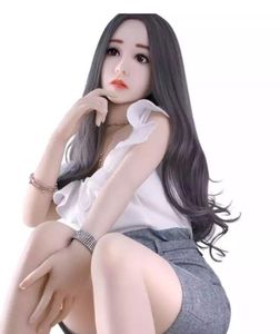 Produits de sexe pour adultes poupée d'amour japonaise 165 cm hauteur gros seins vraie poupée de sexe en silicone hommes outil de masturbation
