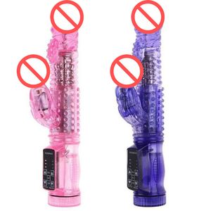 Juguetes sexuales para adultos para mujeres, vibradores Passion Jack Rabbit, 12 velocidades, vibrador de punto G, masajeador de vibración, masturbador femenino, productos atractivos