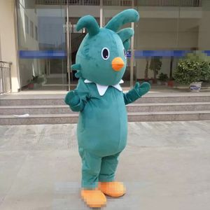 Taille adulte dessin animé vert petits oiseaux mascotte oiseau bébé personnalisé fantaisie costume kit mascotte thème déguisement carniva costume