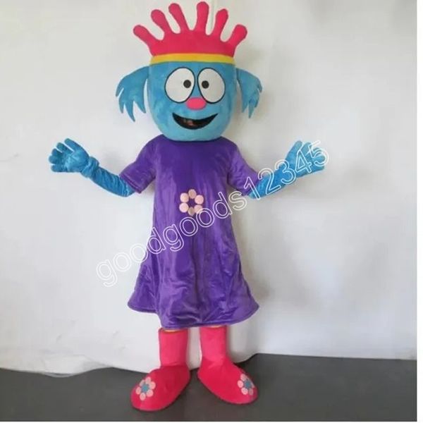 Taille adulte Costumes de mascotte de clown mignon Halloween Robe de soirée fantaisie Personnage de dessin animé Carnaval Noël Publicité Costume de fête d'anniversaire Tenue