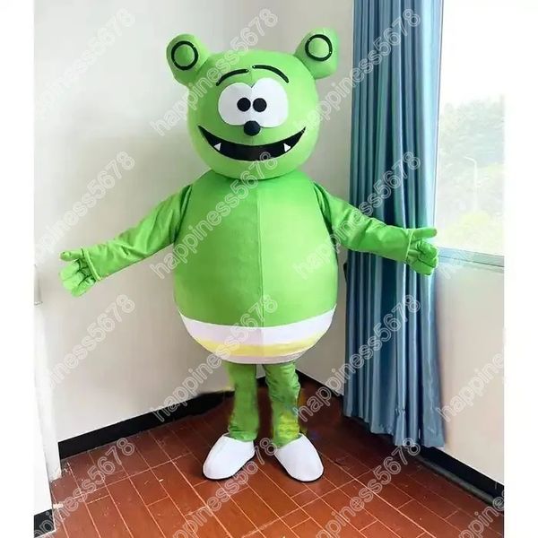 Costumes de mascotte d'ours gommeux de taille adulte, tenue de personnage de dessin animé, costume de carnaval, taille adulte, Halloween, fête de noël, costumes de carnaval