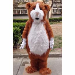 Hamsters de taille adulte Hamsters Mascot Costume Cartoon thème personnage Carnival Unisexe Halloween Birthday Party Fancy Outdoor tenue pour hommes femmes