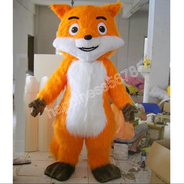 Taille adulte offre spéciale chat Orange Costume de mascotte thème de personnalisation déguisement robe de Festival de vêtements publicitaires