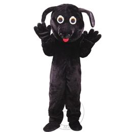 Costume de mascotte de chien de Labrador de taille adulte déguisement de thème de bande dessinée d'anime