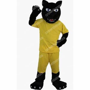 Volwassen maat sport luipaard mascotte kostuums halloween strip karakter outfit pak xmas outdoor party outfit unisex promotionele advertentiekleding