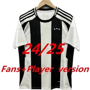 Jerseys de football adulte 2024 Home Away Milik di Maria Vlahovic Kean Pogba Chiesa McKennie Locatelli Top Jerseys 24 25 hommes Kid Kit Juventus Unifor 999