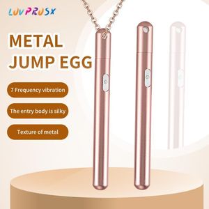 Adult Toy's Mini Bullet Vibrator Magnetic Finger Vibrator Dildo Sex Toy Shop Clitoral Stimulator Jump Necklace Massager 230810