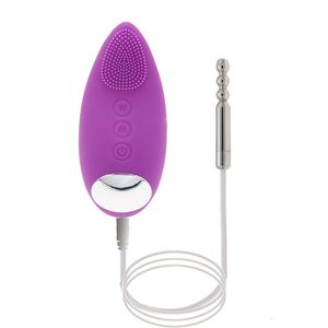 Volwassen Speelgoed 10 Speed Trillingen Urethrakatheter Penis Plug Rvs Urethra Mannen Masturberen Dilatator Stimulator Sex 230904