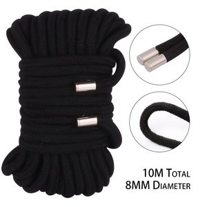 Volwassen Speelgoed 10M 8MM Dikker Shibari Art Touw Bondage Slave Terughoudendheid Speeltjes Voor Koppels Hogtie Fetish harnas Volwassen Spelletjes Groothandel Prijs 230804