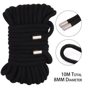 Volwassen Speelgoed 10M 8MM Dikker Shibari Art Touw Bondage Slave Terughoudendheid Speeltjes Voor Koppels Hogtie Fetish harnas Volwassen Games Groothandel Prijs 231214