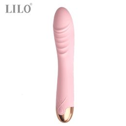 Volwassen Speelgoed 360 graden rotatie dildo 10 vibratiemodus USB oplaadbare leven waterdichte Huid zoals vibrator LILO 230911