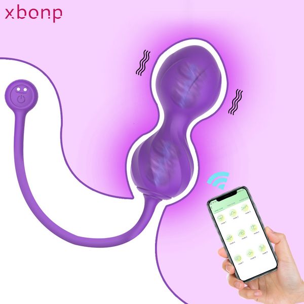 Juguetes para adultos APP Control Love Egg Jump Vibradores para mujeres Clítoris Simulador Vibrador Femenino Bolas vaginales Masturbador Sexo Adultos 230821