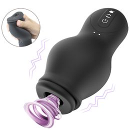 Volwassen speelgoed automatische masturbator cup mannelijke vertraging trainer pennis stimulator lucht zuigen machine vagina volwassen seks speelgoed voor mannen sekswinkel 230519