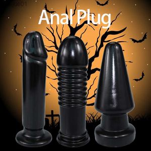 Jouets pour adultes gros gode anal bout à bout mais plug dilatateur buttplug sex toys harnais mâle outil pour hommes adultes 18 femmes gay sextoy masculino masturbador L230518