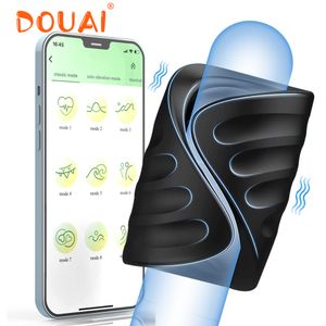 Jouets pour adultes Bluetooth Pénis Vibrateur pour Hommes Pénis Retard Formateur Sex Machine Gland Masseur Mâle Masturbateur Sex Toys pour Hommes Marchandises Adultes 230519