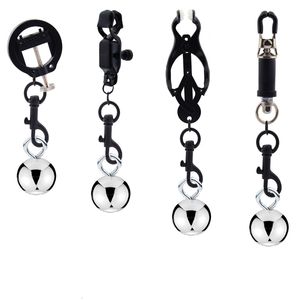 Juguetes para adultos Abrazaderas para pezones para mujeres Estimulador de papila de servicio pesado Clips para senos masculinos y femeninos Pareja Productos sexuales Fragmentos colgantes Juego BDSM 230719