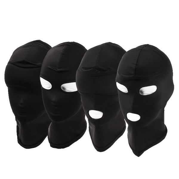 Juguetes para adultos High Elastic Spandex Bondage Hood Slave Expose Headgear BDSM Equipo de restricciones eróticas Productos para adultos 18 Sexo 230411