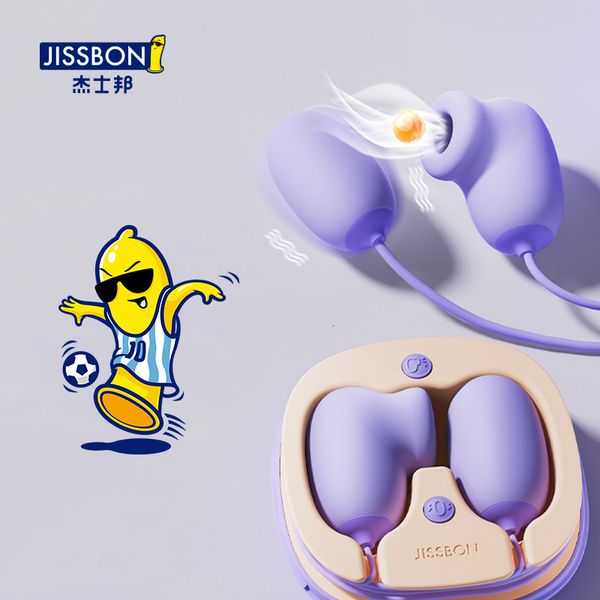 Jouets pour adultes Jissbon Nipple Sucking Vibromasseur Oeuf Clitoris Aspirateur pour Femme Sex Toy Clitoris2 en 1 Vibrat C GSpot Stimulation Masseur 230821