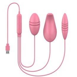 Jouets pour adultes Jump Egg Sex Tongue Vibrateur USB Vibrant Love Balls Femelle G Point Vagin Clitoris Stimulateur Forte Vibration Pour Les Femmes 231017