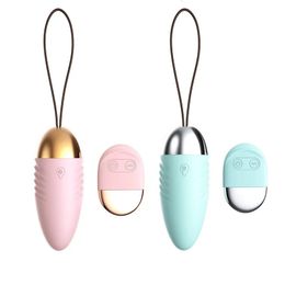 Jouets pour adultes Kegel Exerciseur 10 cm Sans Fil Saut Oeuf Vibrateur Télécommande Corps Masseur pour Femmes Sex Toy Produit amant jeux 231017