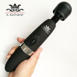 Volwassen Speelgoed Luoge Super Krachtige Multi-Speed G-Spot AV Wand Seksspeeltjes met Hoofddeksel Toverstaf Massager vibrators Sex Producten Voor Vrouw 230920