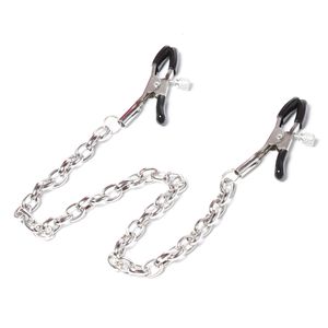 Volwassen Speelgoed Metalen Tepelklem met Ketting voor Vrouwen Fetish om Borst Schaamlippen Clip Stimulatie Massager Bdsm Bondage Sex Producten 230925