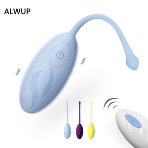 Jouets pour adultes Mini Oeuf de Saut Avec Télécommande Femelle G-Spot Stimulateur de Clitoris Balle Vaginale Plug Anal Bullet Vibrateur Sex Toys pour Femmes 230719