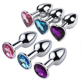 Giocattoli per adulti Mini Sexy Jelly Color Metallo Plug anale Dilatatore anale per uomini e donne adulti Divertimento Flirtare Masturbazione Giocattoli per adulti Gay 231030