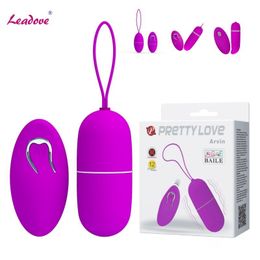 Juguetes para adultos Pretty love Control remoto Bullet Vibrator Vibrating Egg Adult Sex Product Clit Vibrator Juguetes sexuales para mujeres 230719