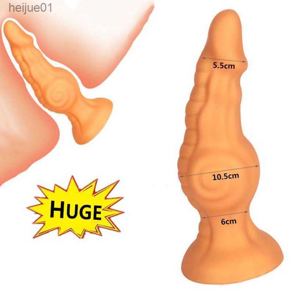 Juguetes para adultos Sex Shop Enorme Dildo anal Big Butt Plug Masaje de próstata Dilatador anal Correa en Dildos Masturbador para adultos Juguete sexual para mujer Hombres Gay L230518