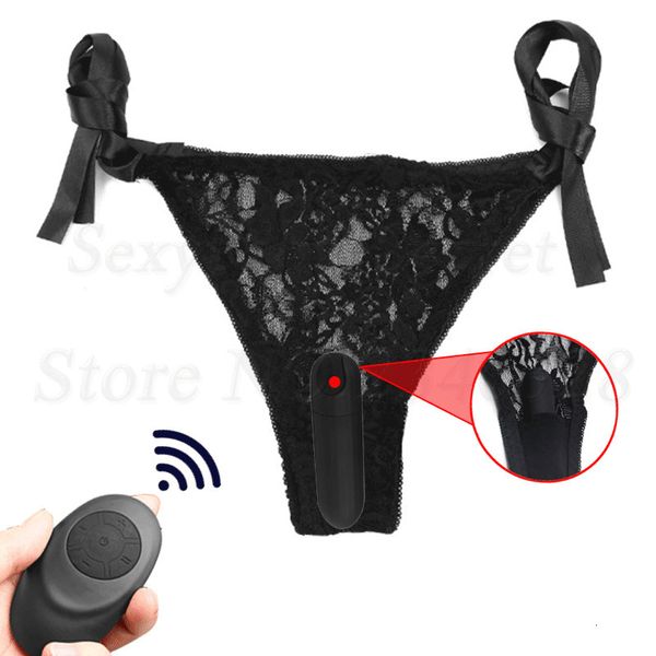 Jouets pour adultes Sex Shop Télécommande Dentelle Panty Mini Vibromasseur Sex Toys Pour Femmes Strap on Underwear Clitoral Invisible Vibrating Bullet Eggs. 230519