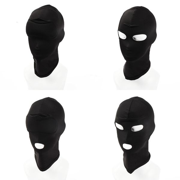 Jouets pour adultes, jouets sexuels, masque de tête souple BDSM pour Couples SM Bondage, couvre-chef Sexy, érotique, noir, capuche de retenue d'esclave 230411