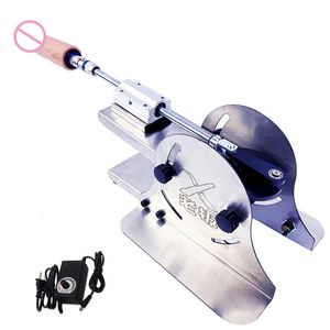 Volwassen Speelgoed Telescopische Lineaire Actuator 70mm Slag Grote Stuwkracht Automatische Sex Machine met Dildo voor Man en Vrouwen Masturbator 230824