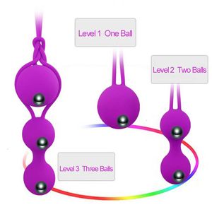 Jouets pour adultes Serrer Ben Wa Vagin Muscle Trainer Kegel Ball Egg Intimate Sex Toys pour Femme Boules Vaginales Chinoises Produits pour Adultes Femmes 230710