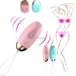 Spielzeug für Erwachsene, USB-Klitoris-Stimulator, wasserdicht, kabellos, vibrierender Sprung-Sex-Ei, Fernbedienung, Kugel-Vibrator, Sex-Spielzeug für Frauen, 10 Geschwindigkeiten, 231027