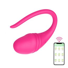 Jouets pour adultes sans fil APP télécommande G Spot vibrateurs oeuf porter culotte vibrante stimulateur de clitoris gode vibrateur pour femmes sexe 231017