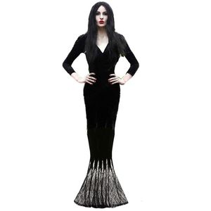 Adulte femmes gothique Halloween fantôme sorcière Costume horreur dentelle Robe Robe vêtements mascarade carnaval danse fête Cosplay fête