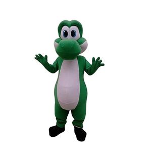 Costume de mascotte Yoshi pour adulte, personnalisation de dinosaure, fête Super mignonne, fête d'anniversaire, de noël