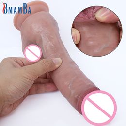 Adulto 18 consolador para mujer pnis realista pau mujer ertica sexytoy vibrador con consoladores con correa mujeres brinquedos sexyuais