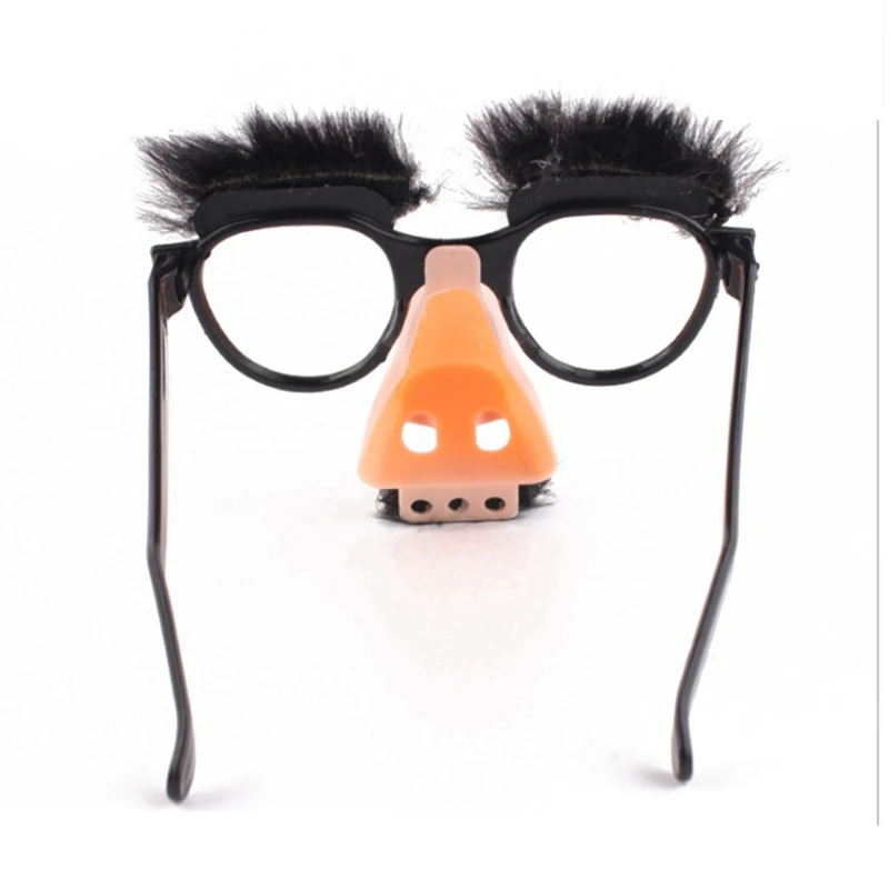 大人の子供の斬新ないたずらおもちゃ大きな鼻面白いメガネおもちゃパーティーバーギャグジョークアクセサリープロップハロウィーントリッキーな装飾