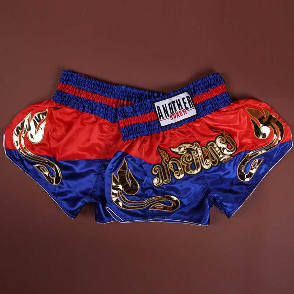 Pantalones cortos de Kickboxing tailandés para adultos y niños, bañadores de lucha para artes marciales, boxeo, Bjj Sanda, ropa deportiva corta para lucha X0628