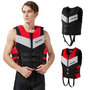 Gilet de sauvetage pour adultes gilet de sauvetage de sécurité en néoprène Sports nautiques pêche gilet de ski nautique kayak canotage natation gilet de sécurité à la dérive 240219