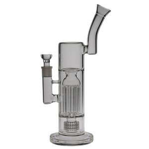 SAML 35m lange grote waterpijpmatrix PERC GLAS Bong 8 pilaren Dab Rig Water Pijp Mondstuk van zijgewricht Maat 18,8 mm PG3016