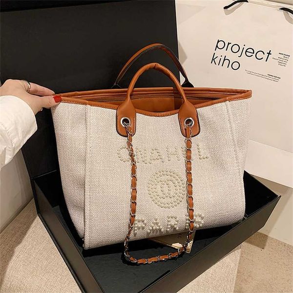 Bolsa de alta capacidad para desplazamientos avanzados 2023 Nueva bolsa de mujer Ocio y estilo extranjero Bolsa de hombro versátil Bolsa de asas de moda 75% Outlet barato al por mayor