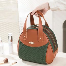 Geavanceerde cosmetische tas Largecapacity Travel Storage Ins -stijl Make Up Bags Organisator Toiletiek Make -upbox 240511