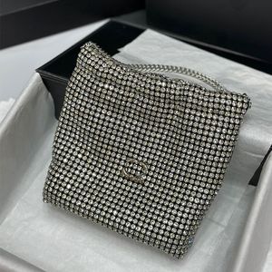 Geavanceerde handgemaakte draagtas Designer avondtassen diamant handtas hoogwaardige damesketen dinertas onderarm tas klassiek