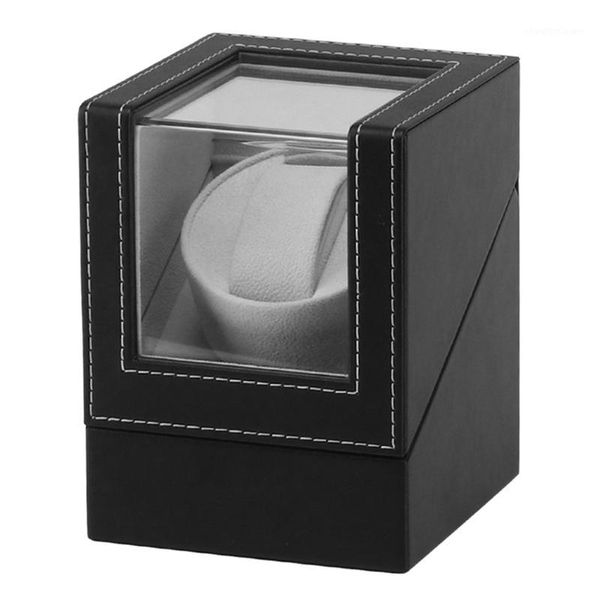 Cajas de reloj Estuches Caja de bobinado mecánico automático Pantalla de soporte de bobinadora de pantalla vibratoria de motor avanzado Joyero1