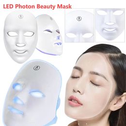 Masque flexible Pon avancé 7 Couleur LED Réparation de beauté endommagée Skin Home Instruments Instruments Acné Retour 240430