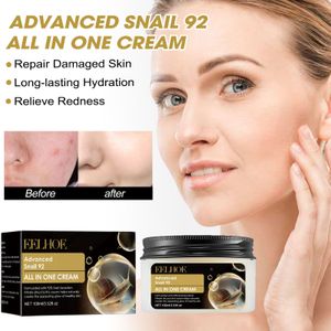 Advanced Snail 92 Crema hidratante todo en uno enriquecida con un 92 % de mucina de caracol para nutrir la piel 100 g